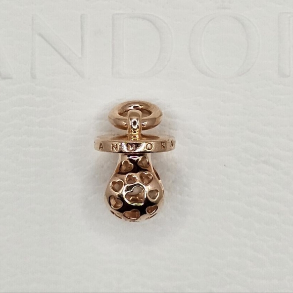 Authentic Pandora Rose Dangle Charm - Picture 6 of 7